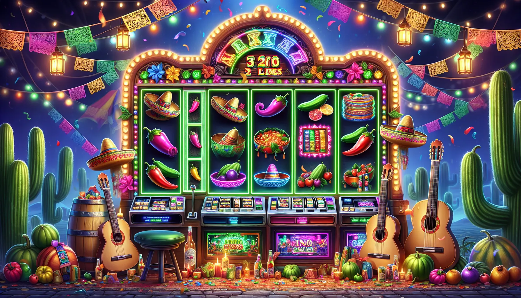 Игровой автомат green chilli 2