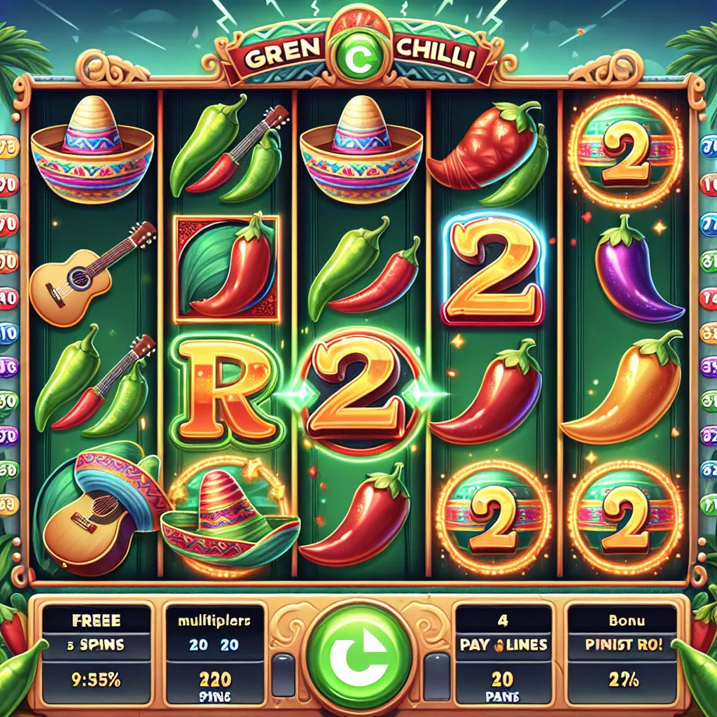 Обзор игрового автомата Green Chilli 2